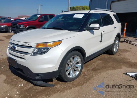 2015 Ford Explorer Limited из США, поврежденный, VIN 1FM5K7F82FGA85523